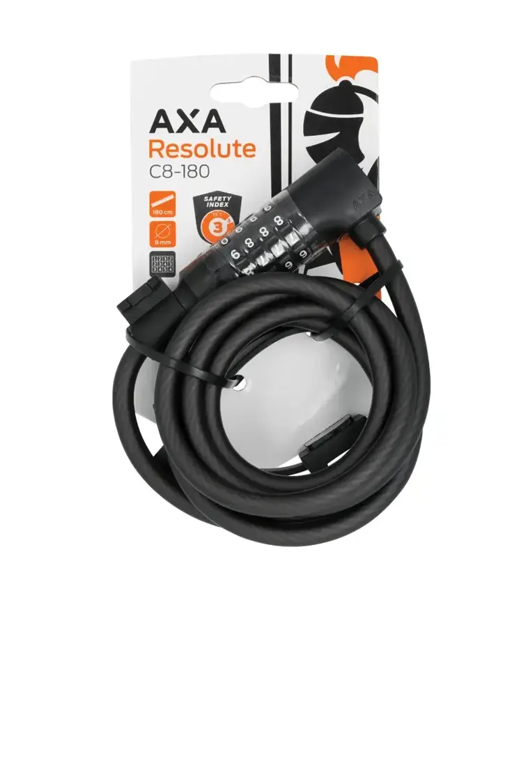 Kabelslot Resolute 8-180 - met code