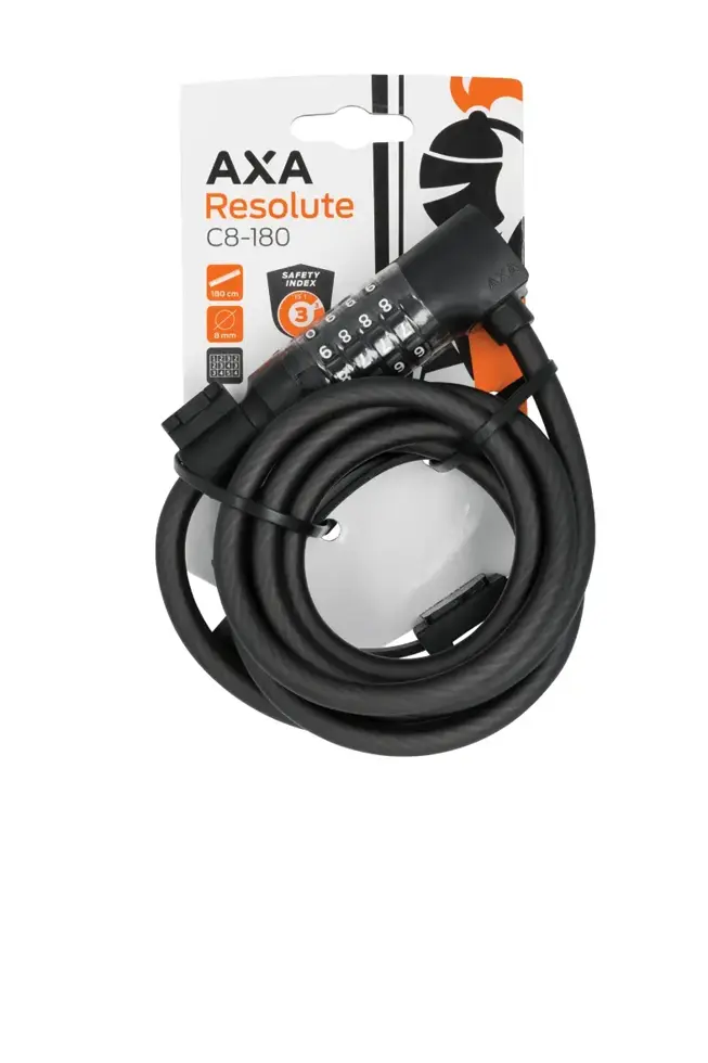 Kabelslot Resolute 8-180 - met code