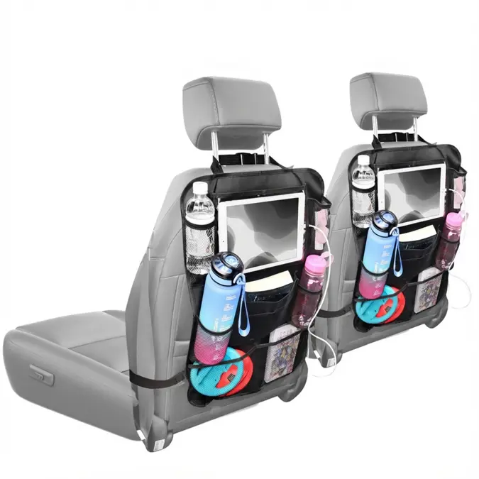 Autostoel Organizer met Tablethouder - 2-Pack