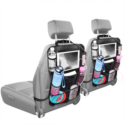 Autostoel Organizer met Tablethouder - 2-Pack