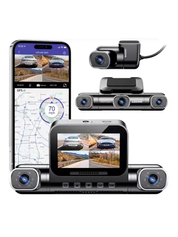M660 4CH 128gb 2K Wifi GPS 360 graden dashcam