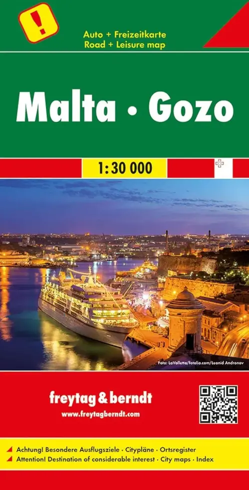 Wegenkaart Malta - Gozo