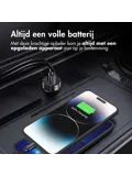 Autolader - 2x USB-C 65W