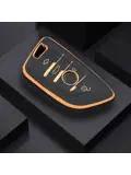 TPU Sleutelhoesje voor Bmw goud B4A