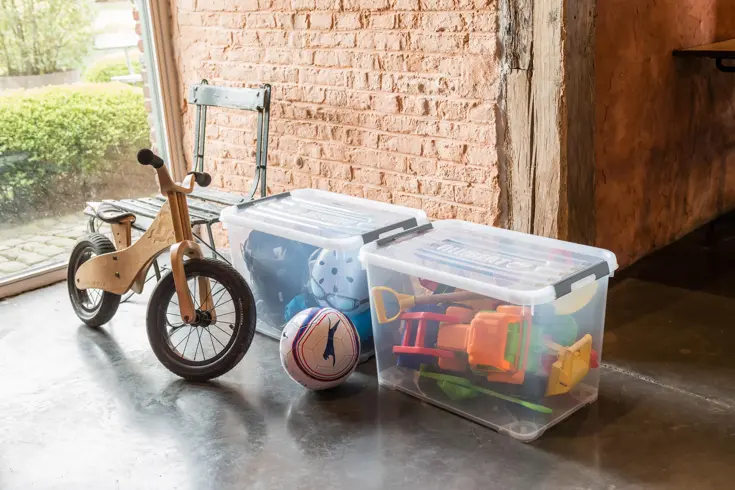 Curver Handy+ Opbergbox - 65L - 3 stuks