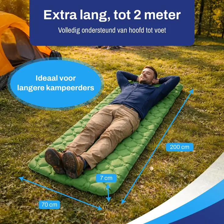 Slaapmat Set Zelfopblazend