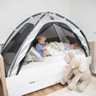 Bedtent Klamboe - 200x90cm - Muggennet - 1mm gaas