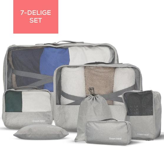 Packing cubes  7 stuks  complete set