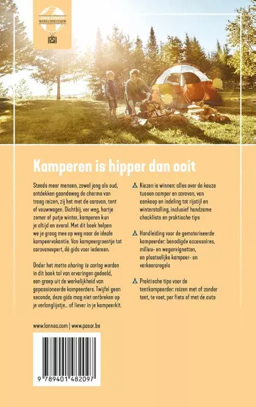 Hoe reis ik met tent en caravan