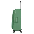 Travelite 4 wheel trolley l expandable Groen