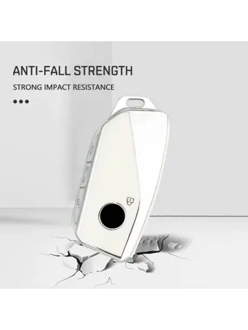 TPU Sleutelhoesje voor Bmw wit F4