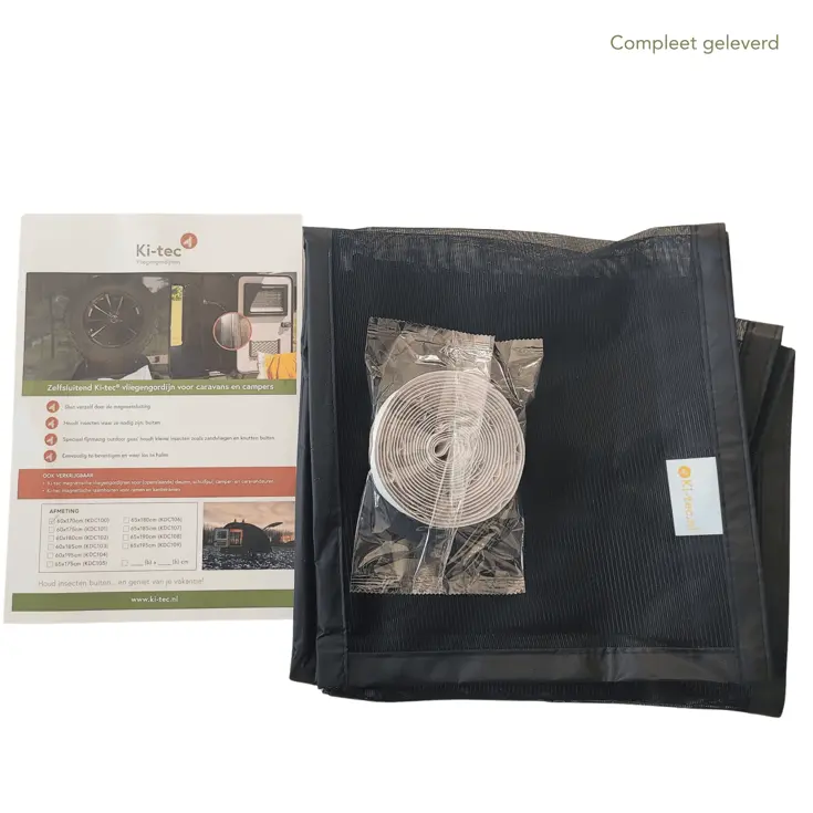 Magnetisch Vliegengordijn Camper Caravan 60x175 cm