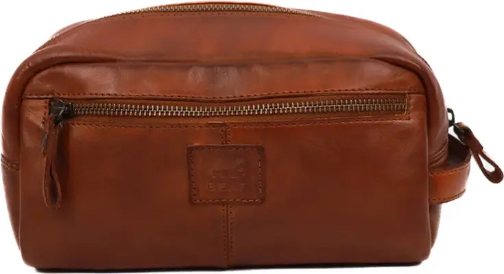 Bear Design - Cees - Leren toilettas