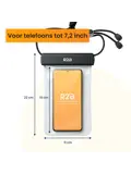 Waterdicht Telefoonhoesje met Koord 2x