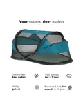 Baby luxe campingbedje - Zelfopblaasbare matras