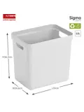 Sigma home - Opbergbox - 25L - 4-delig