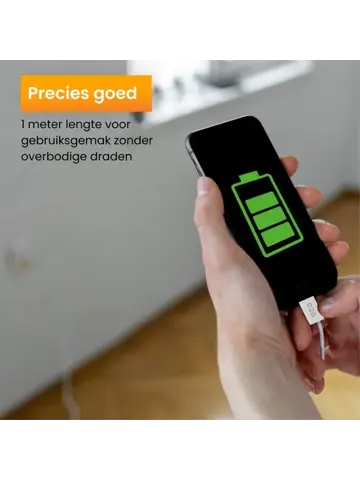 USB-A naar USB-C Kabel - 1 Meter