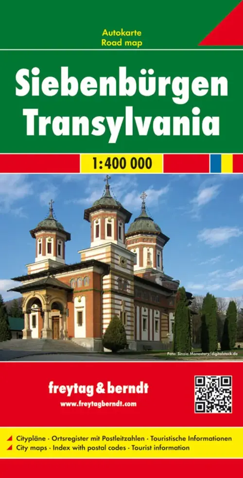 Wegenkaart Transsylvanië