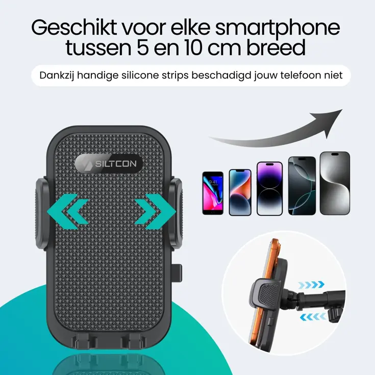 Telefoonhouder - Zuignap - 360° Verstelbaar