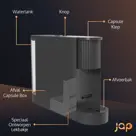 JAP - Capsura Koffiecupmachine