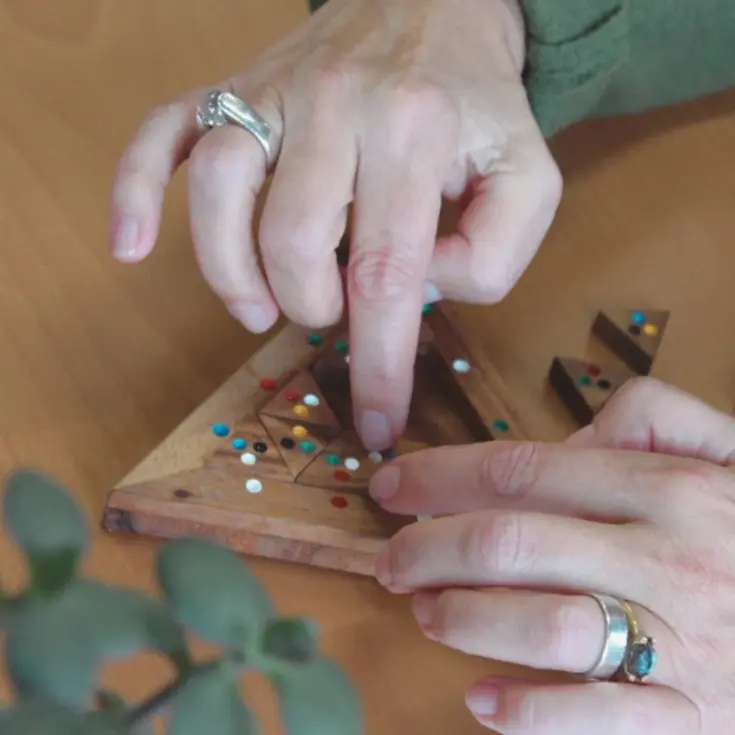 Tri-Match – Houten Puzzelspel (1p)