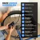 Vulpes Goods - Fietspomp - Inclusief reistas