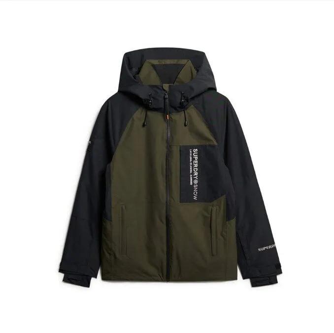 Superdry   Freestyle Core  Heren Ski jas  Donker Groen