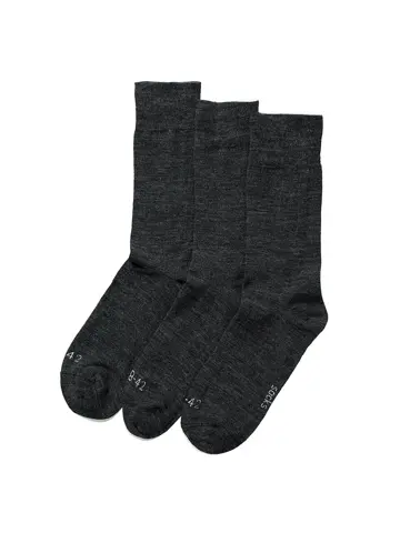 3 paar - Merinowollen sokken