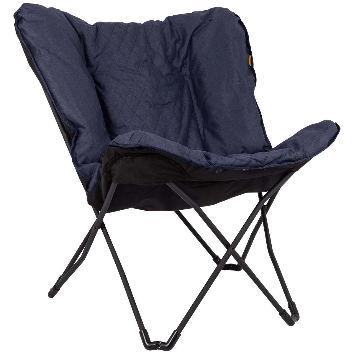 Bo-camp  Vlinderstoel Himrod L  Blauw
