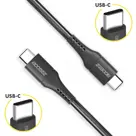 Accezz USB-C naar USB-C kabel 0,2 meter