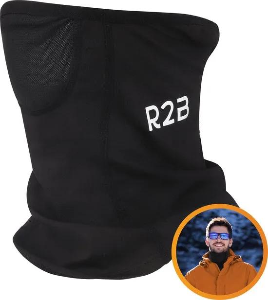 R2B  Fleece Nekwarmer Heren & Dames  One Size  Zwart main product image