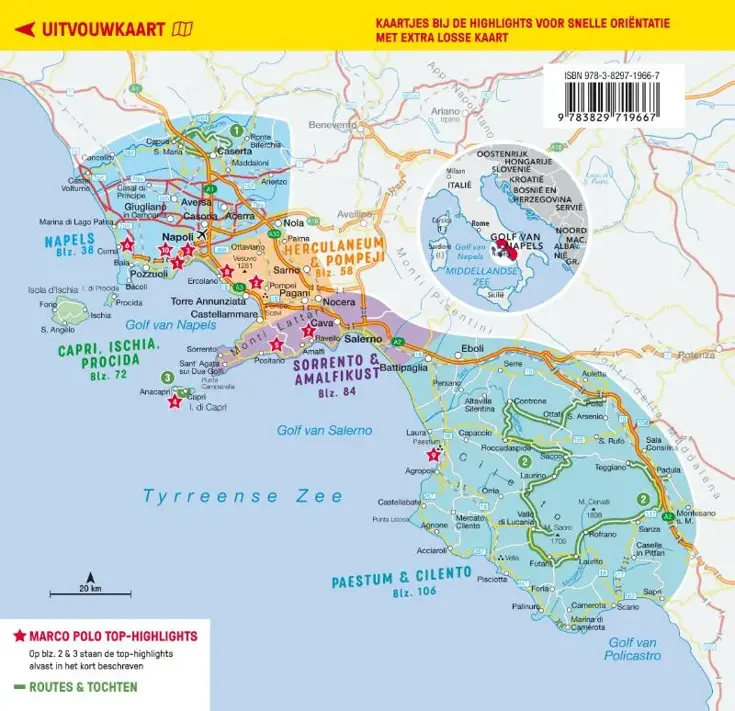 Marco Polo reisgids Golf van Napels