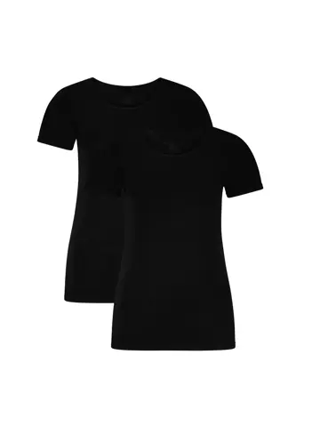 KATE - T-shirts 2-pack Dames Bamboo Basics