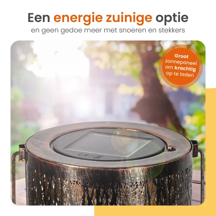 Solar Tafellamp Oasis – 2 Stuks - LED