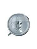 Classic zwarte koplamp met 3 krachtige LED's