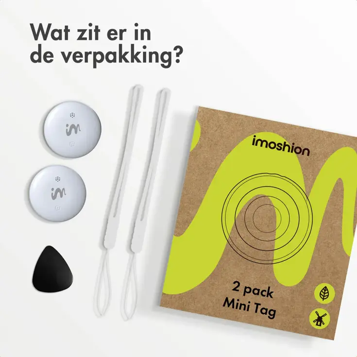 2-pack Bluetooth Trackers voor Android