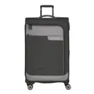 Travelite 4 wheel trolley l expandable Grijs