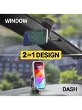 Scosche telefoonhouder magneetlader zuignap