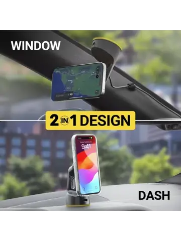 Scosche telefoonhouder magneetlader zuignap