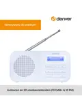 DAB42B  DAB+/FM Radio Wekkerfunctie