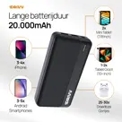 Drivv. Powerbank 20.000 mAh - 22.5w Snellader