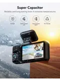 F17 3CH 4K Wifi GPS 64gb dashcam