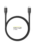 Accezz USB-C naar USB-C kabel 2 meter