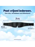 Zijden Slaapmasker - Verduisterend - Verstelbaar