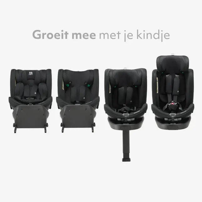 Chase Luxe i-Size Autostoel - Isofix + steunpoot