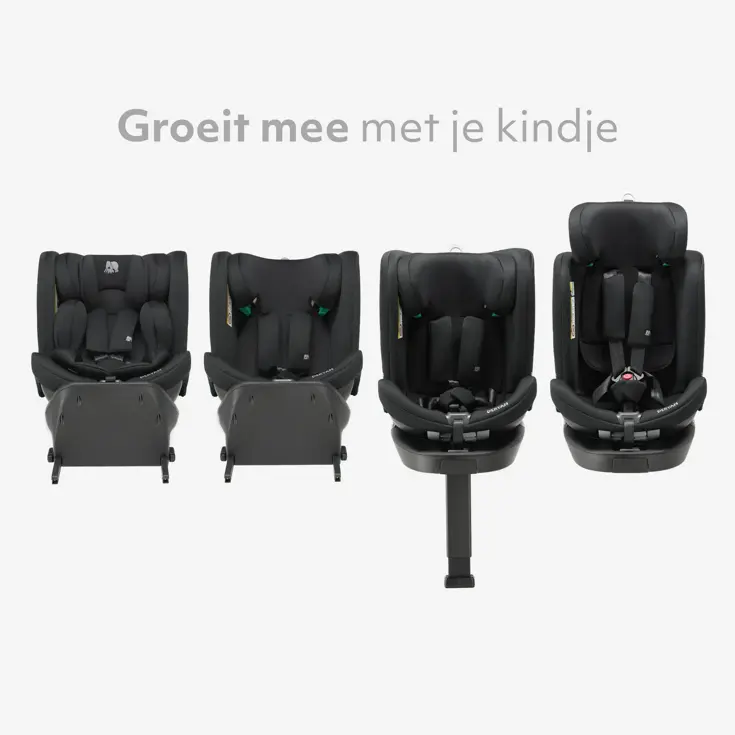 Chase Luxe i-Size Autostoel - Isofix + steunpoot