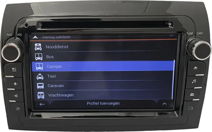 FD-7001D - Campernavigatie - BERGGPS