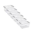 Curver Handy+ Opbergbox - 15L - 6 stuks