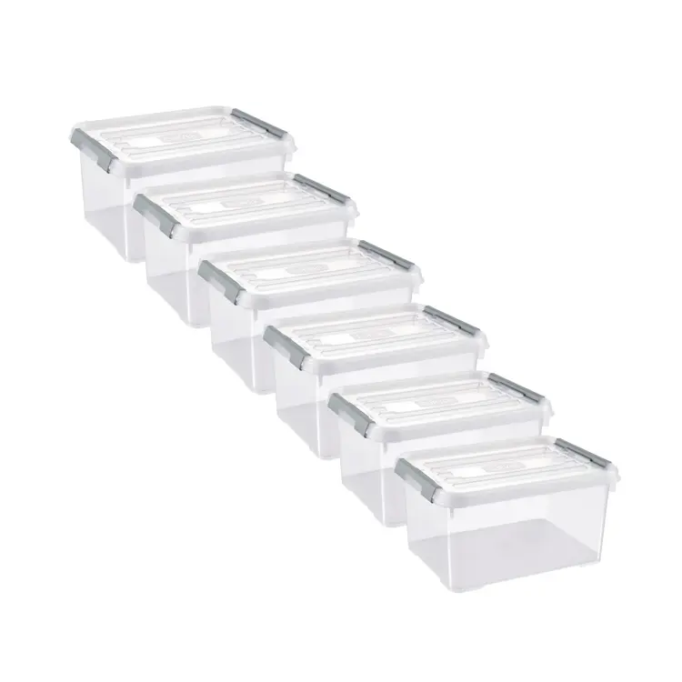 Curver Handy+ Opbergbox - 15L - 6 stuks