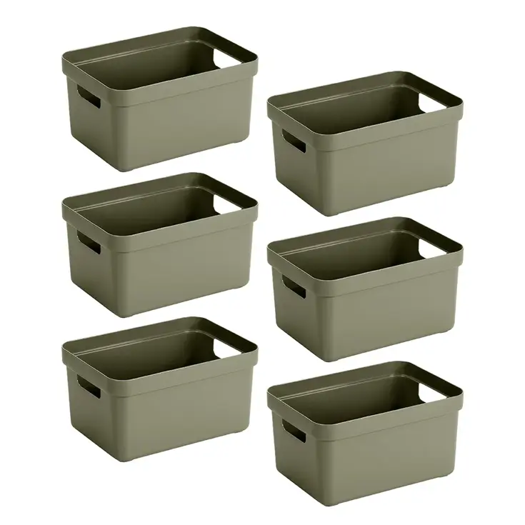 Sigma home - Opbergbox - 5L - 6-delig